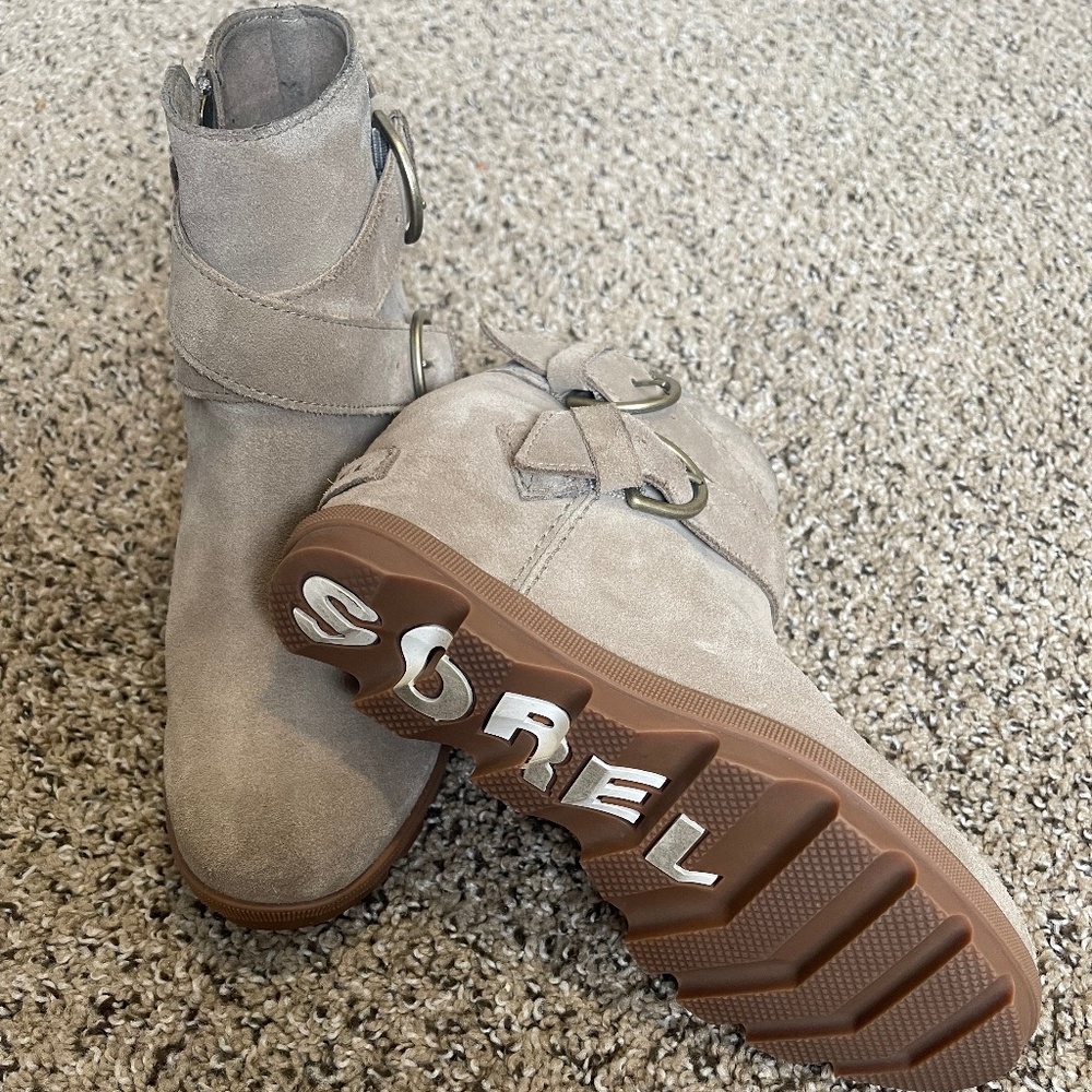 Sorel ankle booties
